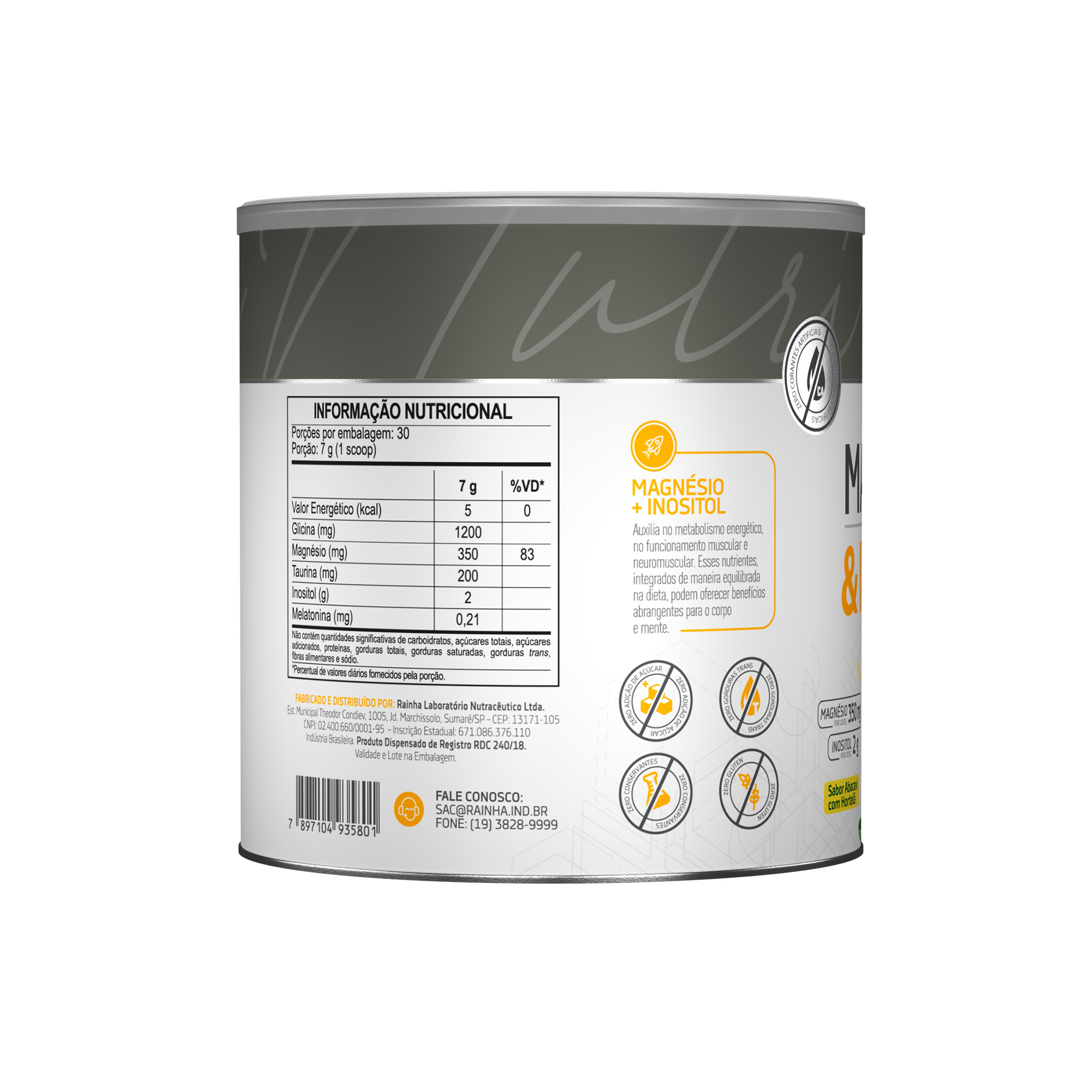 Magnésio & Inositol — informações