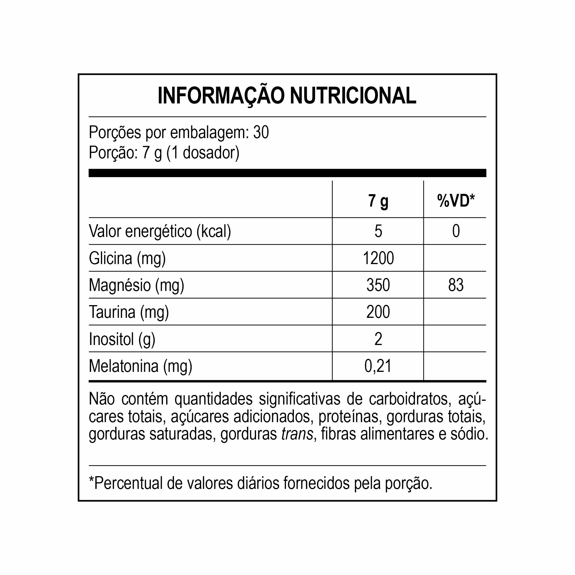 Magnésio & Inositol — modo de uso